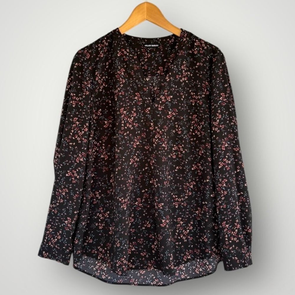 5 for $45 hilary radley Top Blouse Shirt Women Size M
